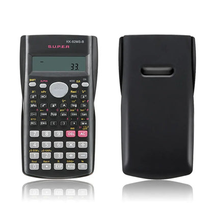 240-Function Scientific Calculator – 2-Line Display Portable Student Math Calculator for Teaching, Exams & School Use