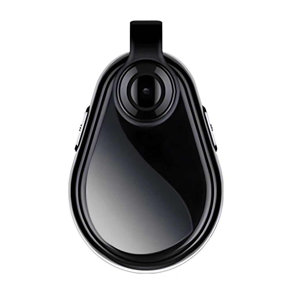 1080P Mini Hidden Action Camera - Wide Angle Portable Necklace Audio & Video Recorder with 8–128GB Support