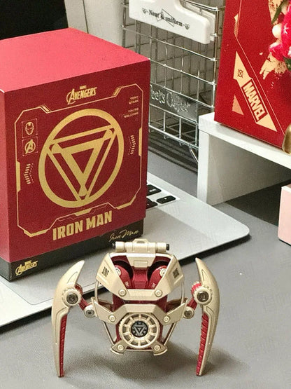 MARVEL Iron Man Bluetooth Headphones – ANC Active Noise Cancelling Wireless Earphones for Sports & Gaming Gift