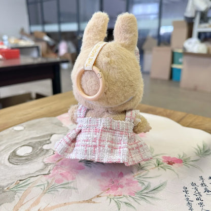 17cm Mini Plush Doll Clothes — Kpop EXO Labubu Idol Outfit Accessories Gift