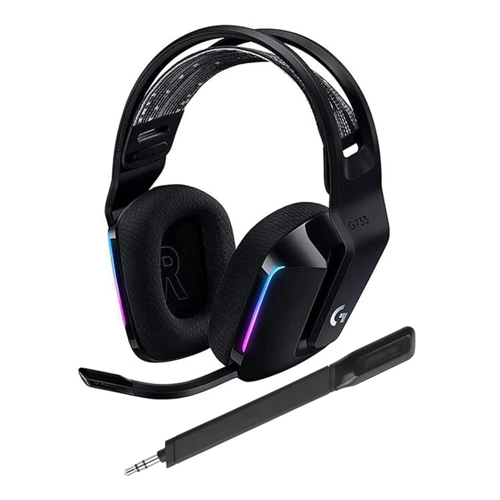Wireless Gaming Headset Microphone - 3.5mm Replacement Mic for Logitech G733 Headphones