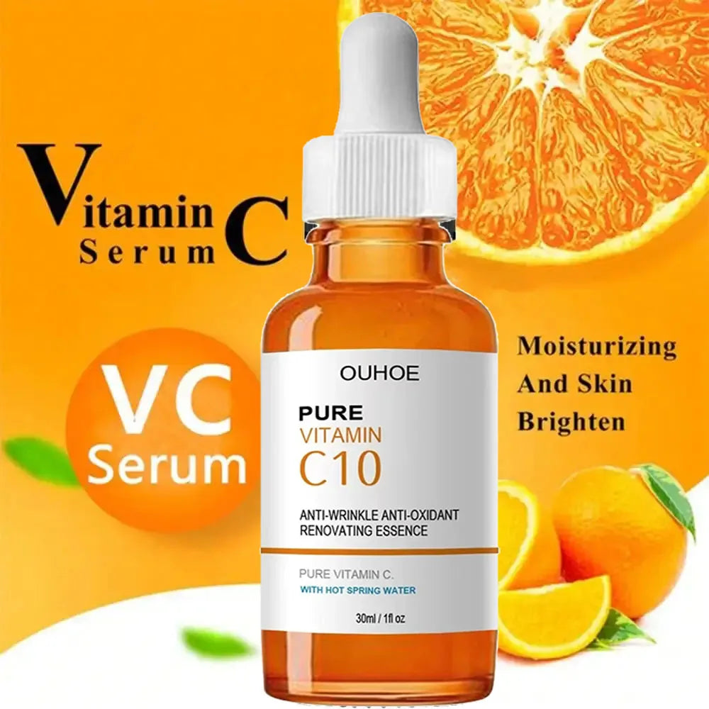 Vitamin C Face Serum – Wrinkle Remover, Lifting & Firming Anti-Aging Essence for Brightening & Nourishing Skin