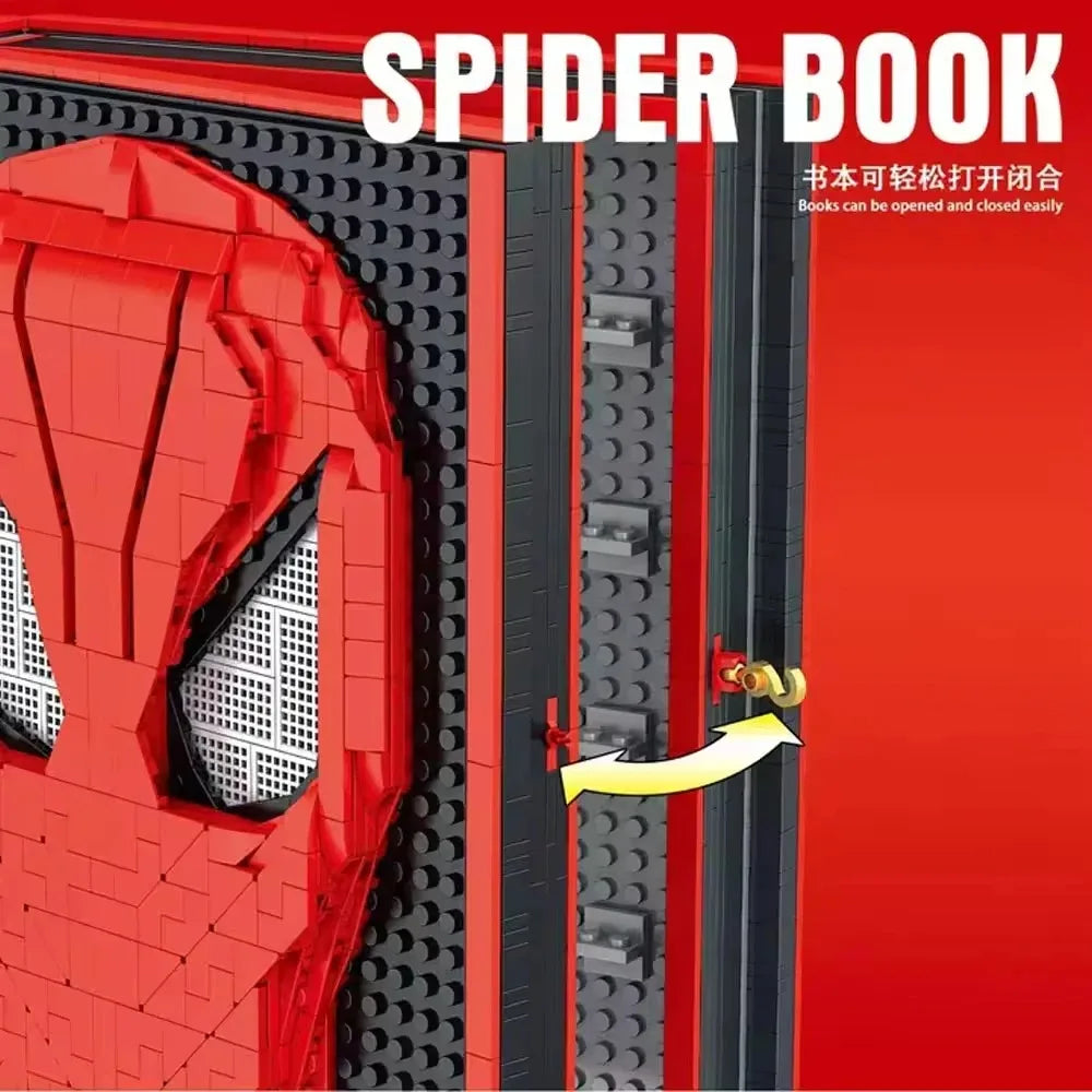 2025 Christmas Marvel Building Block Set – Star-Lord & Spiderman Figures, 55 Styles DIY Toy Gift
