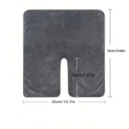 U-Shaped Beauty Towel - Ultra-Fine Fiber Quick-Dry Facial Towel for Spa, Salon & Skincare Use