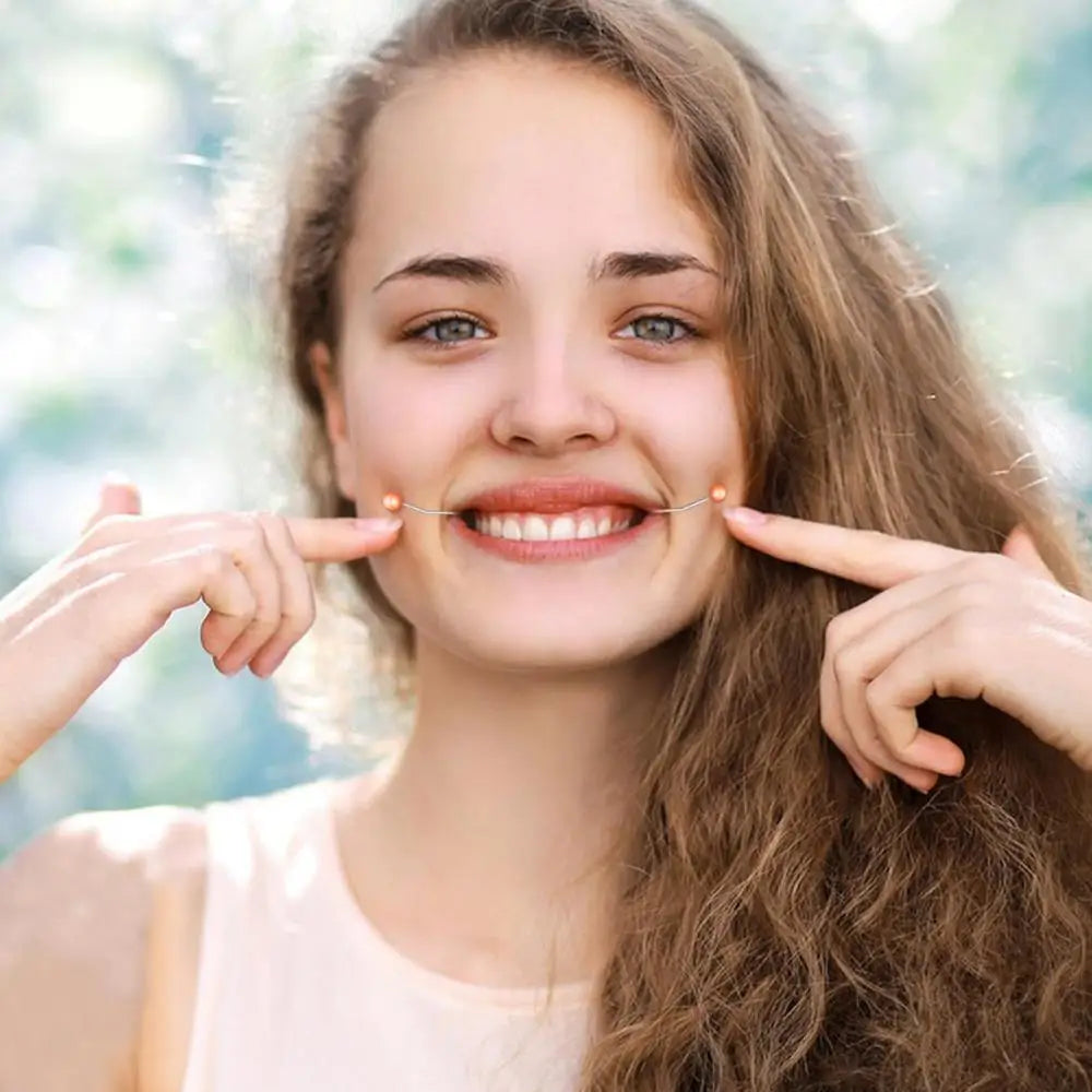 New Women's Dimple Makers – Easy to Wear Face Trainer for Natural Smile Dimples, Creative Body Accessory