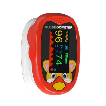 Handheld Finger Pulse Oximeter for Kids – LED TFT Screen, USB Blood Oxygen Monitor for Babies and Pediatrics
