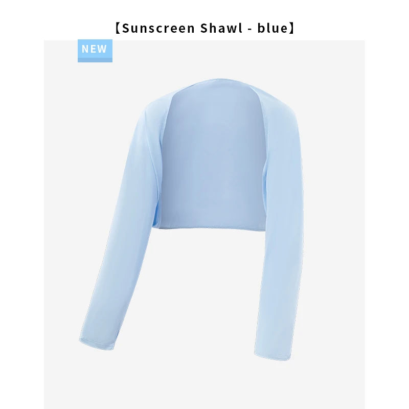 Women’s UPF Sun Protection Shawl – Breathable Cooling Shrug with Thumb Holes Loose Dolman Sleeve Cover for Travel & Outdoor Use