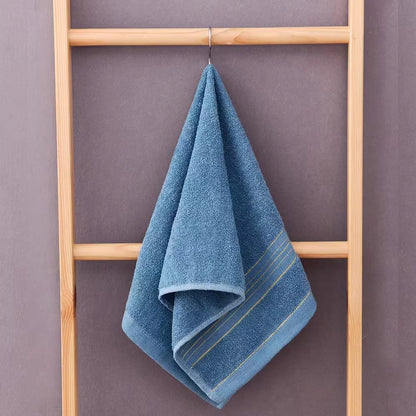 Thickened Pure Cotton Quick-Dry Absorbent Face Towel – Soft Hand Towel for Gym, Hotel & Home Bathroom