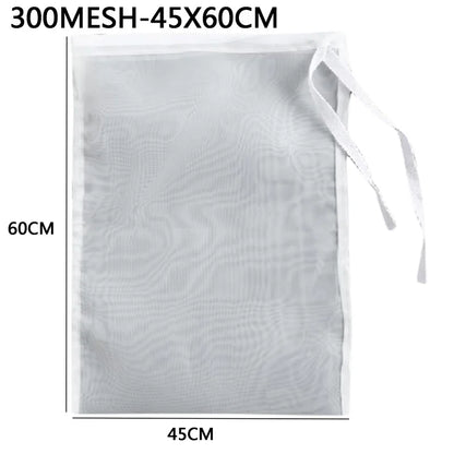 Nylon Filter Bags - Reusable Food Strainer Net for Tea, Milk, Cheese & Kitchen Use