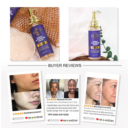 AILKE Glutathione Lightening Body Lotion – Moisturizing & Hydrating for Even Skin Tone and Dark Spot Improvement