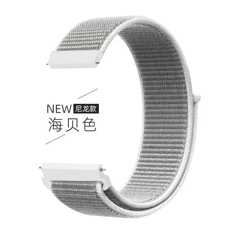 Nylon Loop Replacement Strap for NORTH EDGE APACHE-46 Smartwatch – Sport Bracelet Watchband Correa Replacement Band for APACHE 46