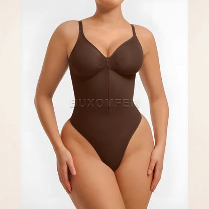 Women’s Sleeveless Jumpsuit – Stretchy Breathable Tummy Control Shapewear for Beach