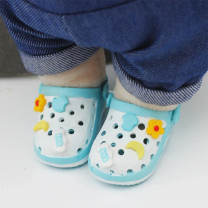 LABUBU 3.0 Slipper Shoes for 17cm Cotton Dolls – Casual Sports Boots & DIY Doll Accessories