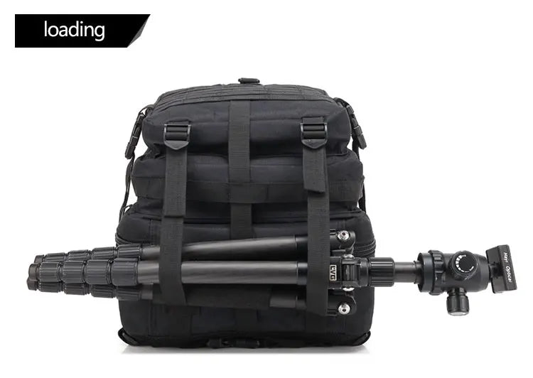 50L Tactical Backpack – Large Capacity Men’s Waterproof Rucksack for Hiking, Camping, Hunting & Outdoor Adventures