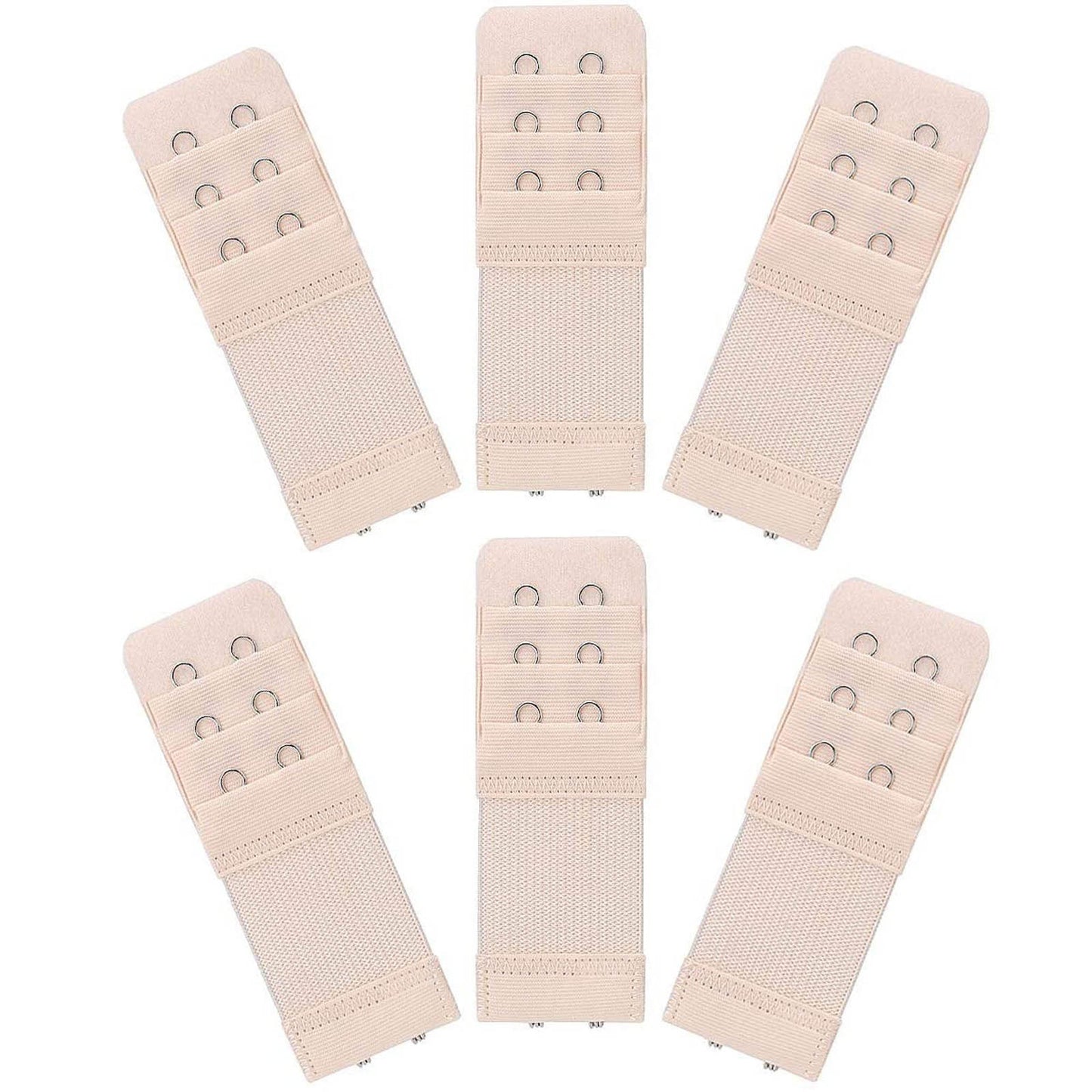 6PCS Women’s Bra Extender Strap Set – Adjustable Hook Extension for Bras, Underwear & Intimates Accessories
