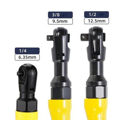 Pneumatic Air Ratchet Wrench — Adjustable Torque Spanner with Square Drive Straight Shank, Professional Tool 1/4", 3/8", 1/2"