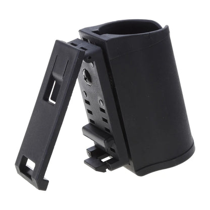 Tactical Flashlight Holder - Adjustable Open Top Rotating Baton Holster Pouch for Duty Belt Outdoor Gear