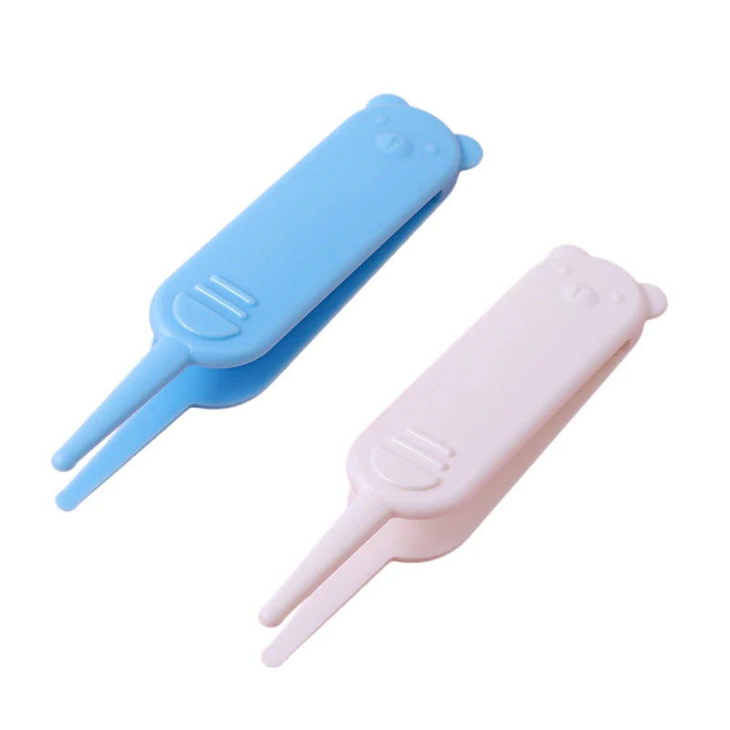 Baby Nose and Ear Cleaner Tweezers - Gentle Booger Remover and Newborn Hygiene Care Tool