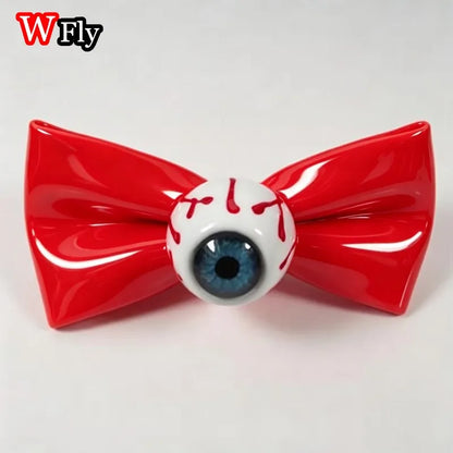 Gothic Lolita Bowknot Hair Clip - Harajuku Girls Solid Color Side-Knot Hair Accessory