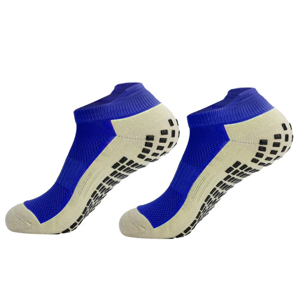 Men & Women Soccer Socks — Silicone Anti-Slip Grip Sports Football Socks