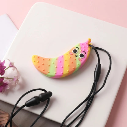 BPA-Free Silicone Baby Teether – Cartoon Sensory Chew Pendant Necklace for Newborns, Autism & ADHD Teething Care