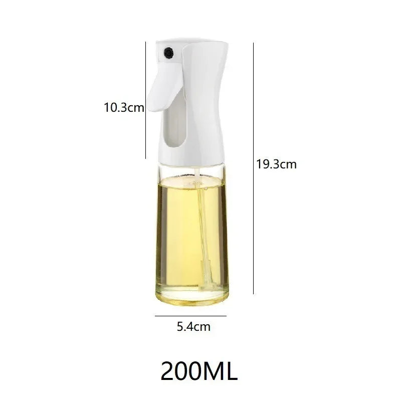 Olive Oil Spray Bottle – Reusable Food-Grade Oil & Vinegar Dispenser for Cooking and Kitchen Use