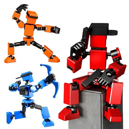 Multi-Jointed Movable Shapeshift Robot 3.0 – 3D Printed Action Model Doll Toy & Christmas Gift