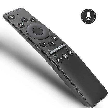 BN59-01330A / BN59-01329A Replacement Voice Remote Control — Compatible with Samsung LED, QLED, UHD, SUHD, HDR, LCD, 4K, 8K, 3D Curved Smart TVs