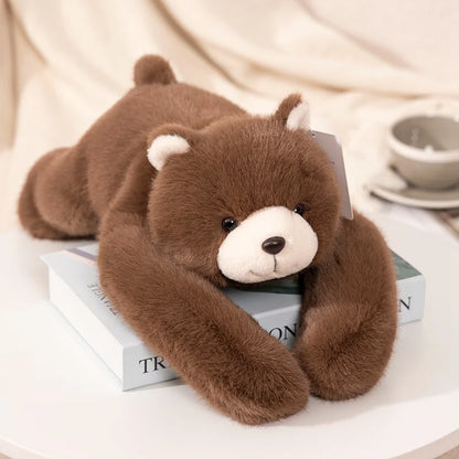 Long Arm Weighted Plush Animal – Soft Fluffy Stuffed Raccoon, Koala, Bear & Giraffe Pillow Toy