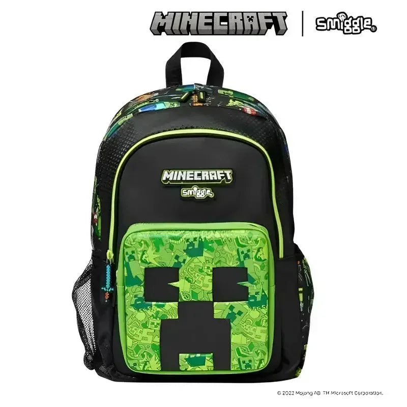 Genuine Smiggle Kids Backpack Set — School Bag, Pen Case & Lunch Bag for Students
