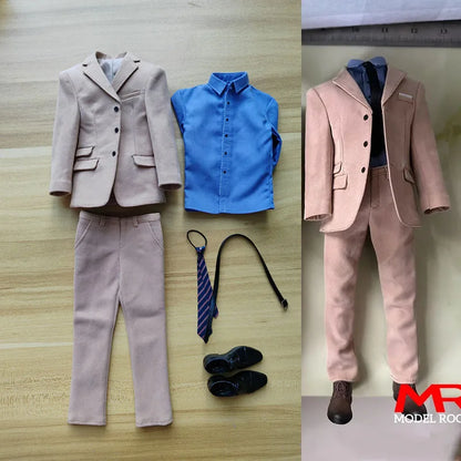 1/6 Scale Male Business Suit – Western-Style Formal Outfit for 12" Action Figure Dolls