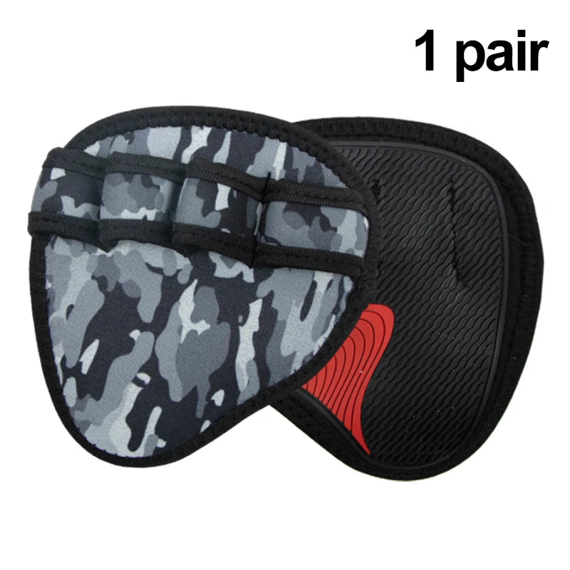 Half-Finger Gym Fitness Gloves – Palm Protectors for Weightlifting, Dumbbell Grips & Workout Training
