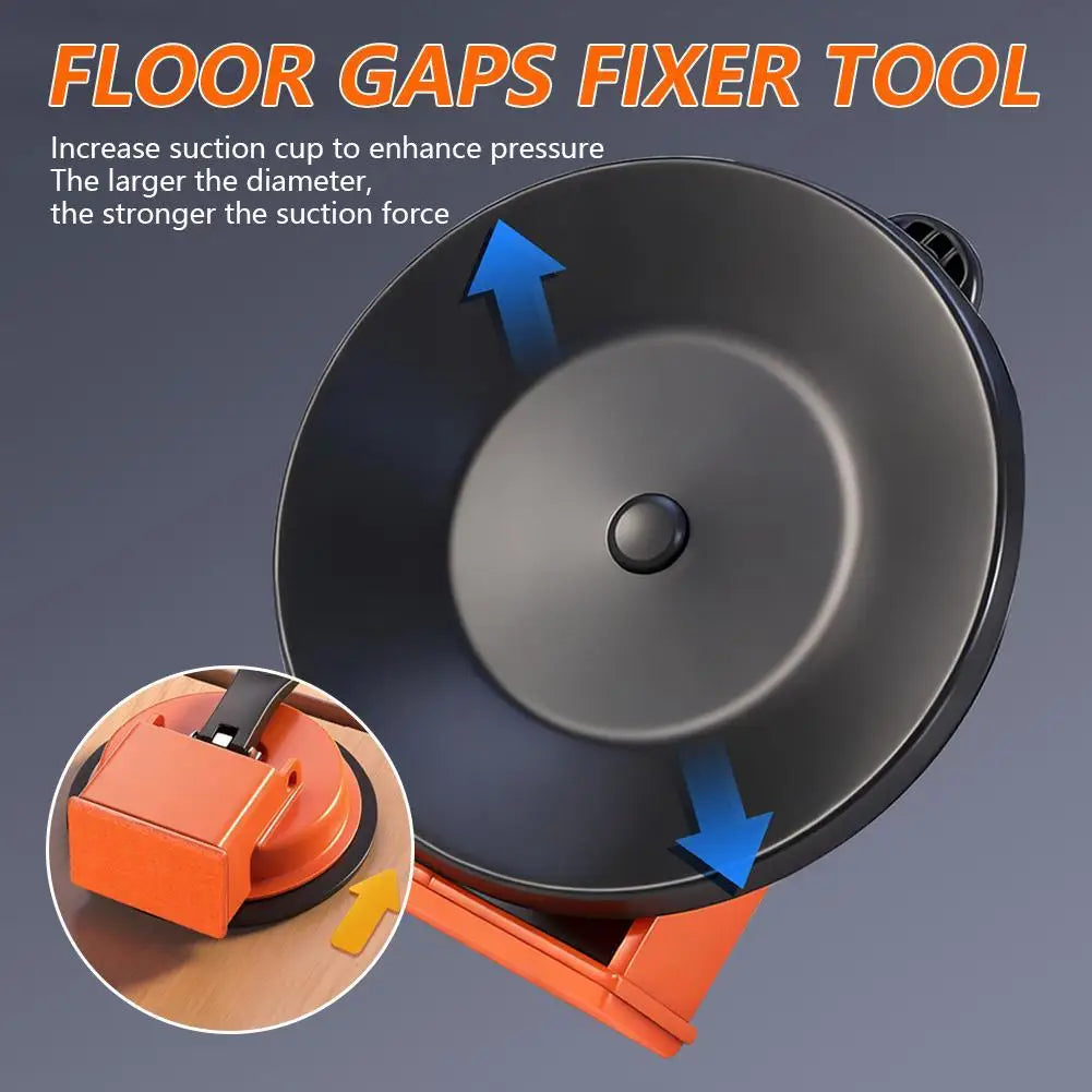 Floor Gap Repair Tool with Suction Cup - Professional Floor Seamless Joint Installation Tool for Wood, Laminate & Vinyl Flooring