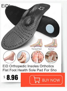 EiD Magnetic Therapy Foot Insoles – Soft Acupressure Sports Cushion for Men & Women
