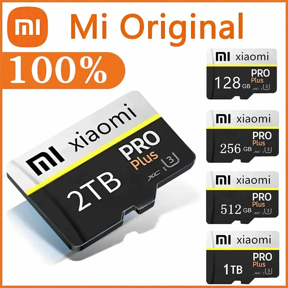 Xiaomi High-Speed SD Memory Card – 128GB, 256GB, 512GB, 1TB, 2TB Class 10 Micro TF Card for Nintendo Switch, PC & Smartphone
