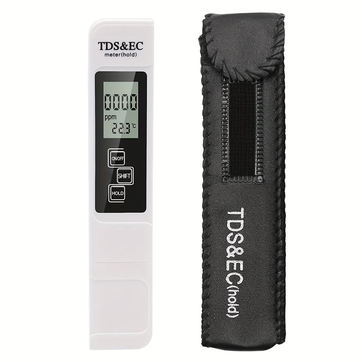 3-in-1 Water Quality Detection Pen – High Accuracy TDS & EC Meter for Household Drinking Water (0-9990ppm)