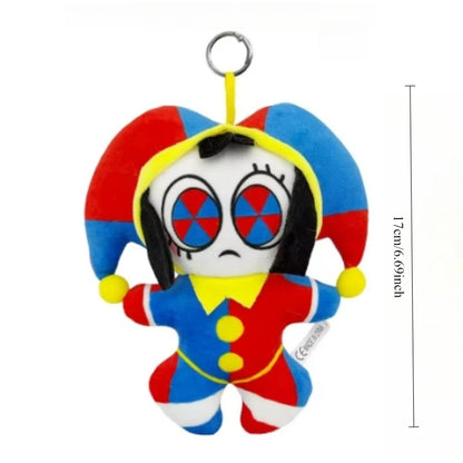 Amazing Digital Circus Maid Jax Plush Doll - Magical Rabbit Clown Cartoon Collectible for Fans, Home Decor & Gifts