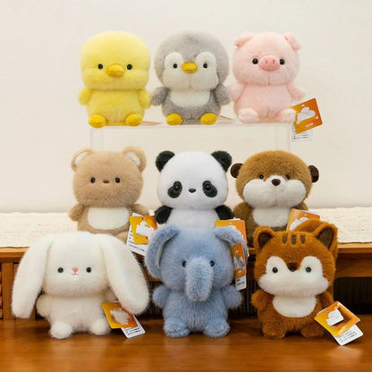 16cm Cute Plush Companion Doll — Capybara & Elephant Stuffed Animal Pillow, Soft Plush Bear Toy for Sleeping Gift