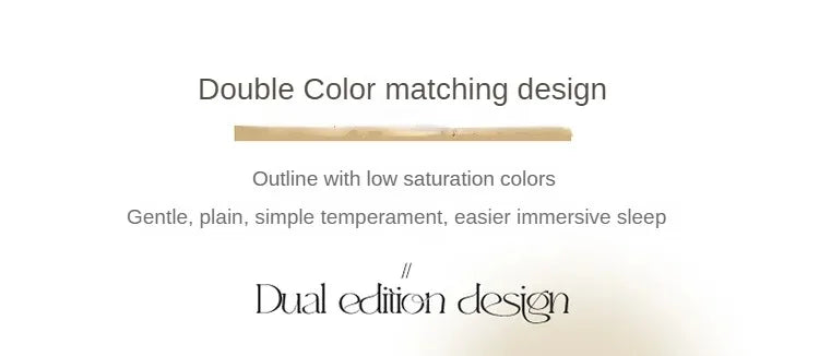 Pure Cotton Long Staple Bedding Set - 4PCS, Matte Bed Sheet & Duvet Cover, All Cotton