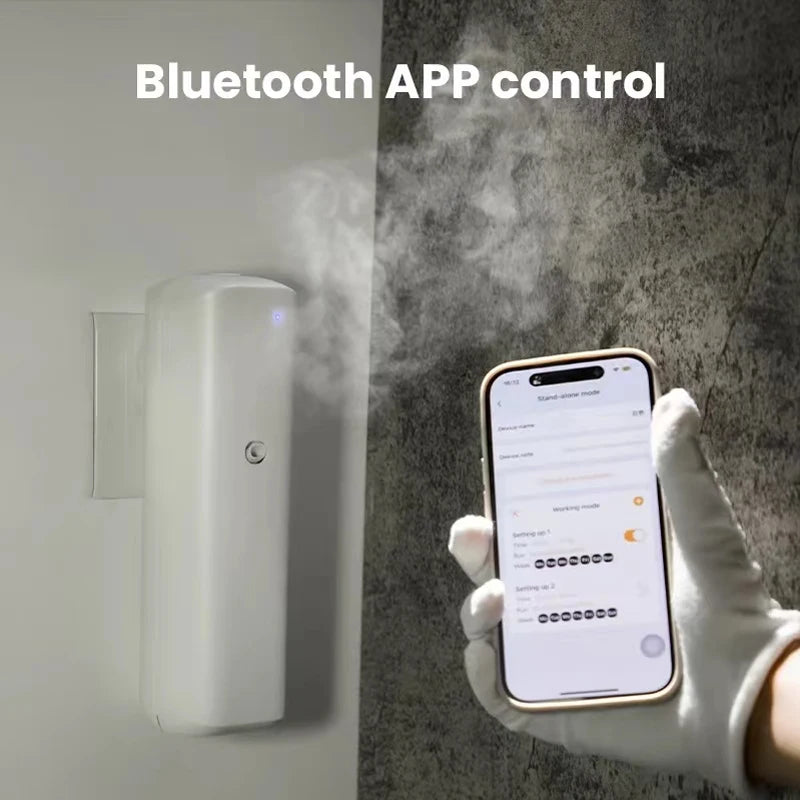 Plug-in Wall Fragrance Diffuser – Waterless Smart Essential Oil Diffuser for Home & Room Scented Air