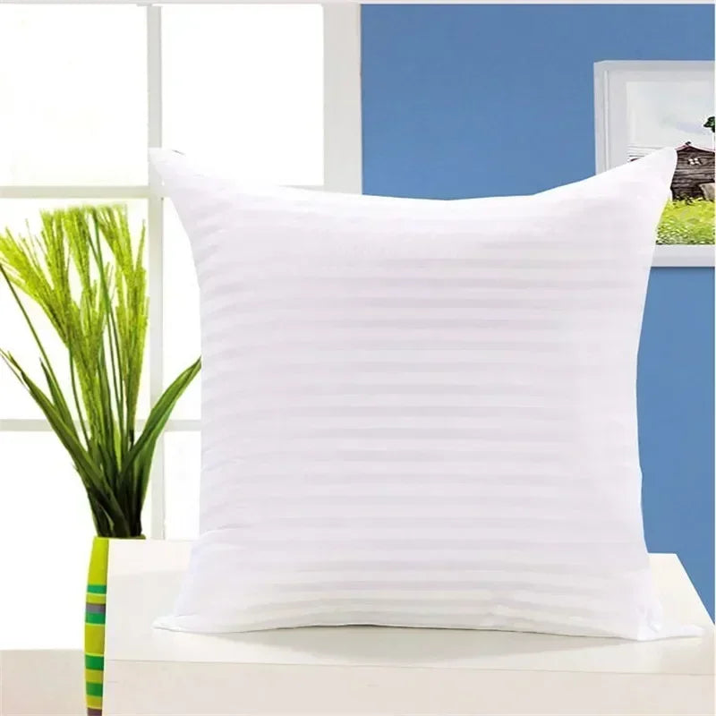 Home Cushion Insert – Soft Cotton-Padded Pillow Core for Sofa & Car, Available in 14/16/18/20/22/24 Inch