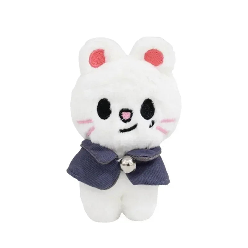 Kpop SKZOO Plush Keychain – Cute Dog Pendant Toy for Kids, Backpack Hanging, Birthday Gift