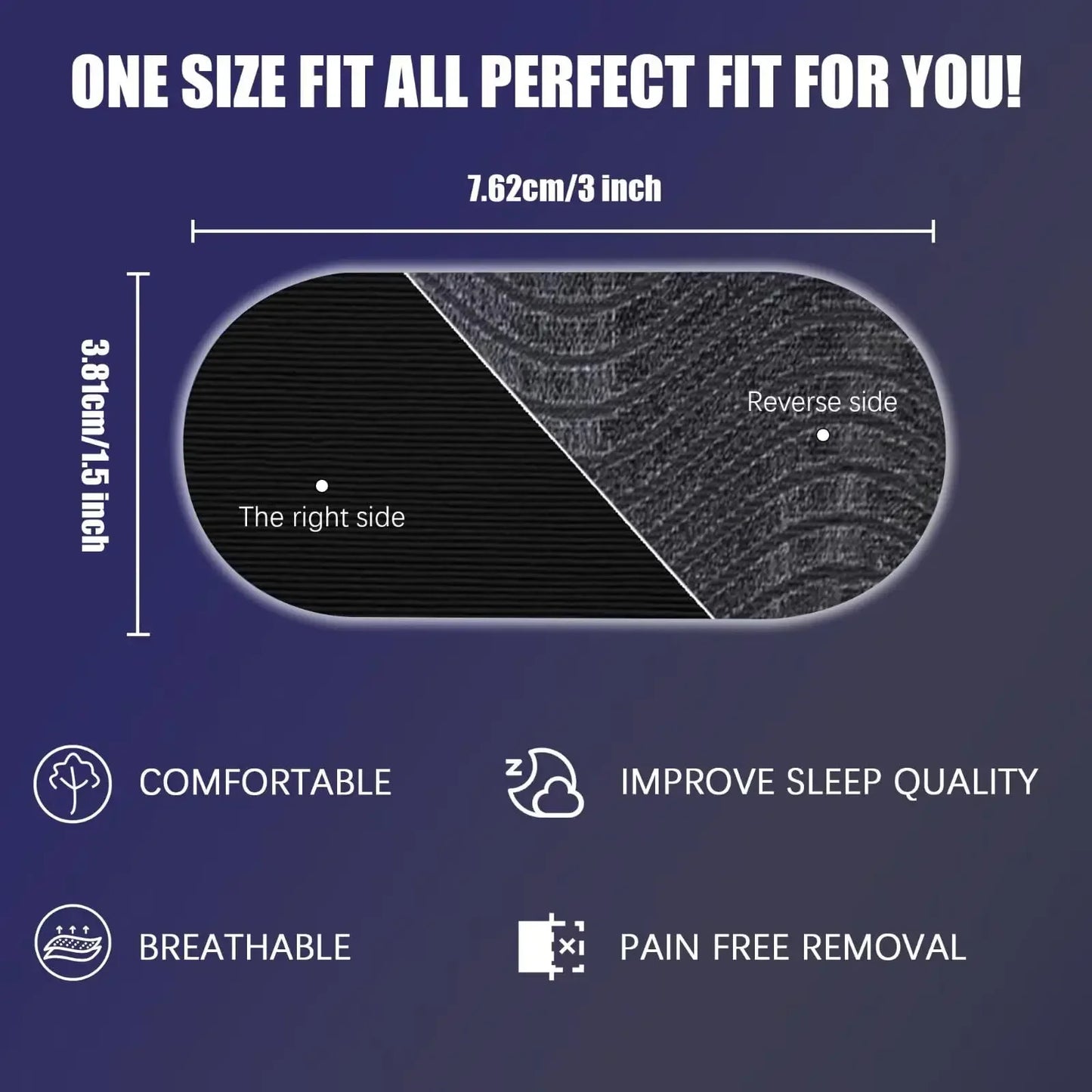 Anti-Snoring Sleep Mouth Tape & Nasal Breathing Dilators Kit – Improve Sleep Quality, Snoring Solution for Men