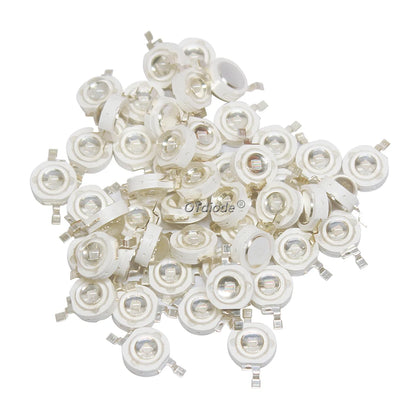 High-Power LED Chip Beads - 1W/3W 30/45mil SMD LEDs in White, Red, Blue, Green & Yellow for Grow Lights