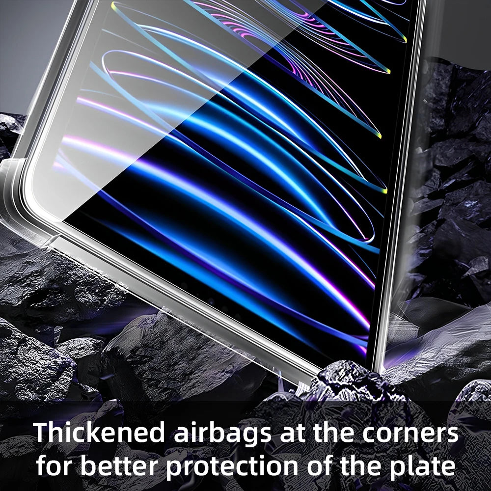 Transparent TPU iPad Case - Flexible Protective Cover for iPad Air, Pro, Mini & 5th–10th Gen Models