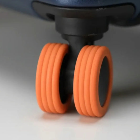 8/4PCS Silicone Luggage Wheels Protector | Reduce Noise & Protect Wheels | Travel Suitcase Caster Shoes Guard Cover Accessories