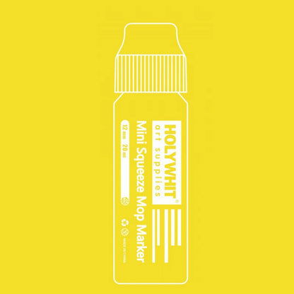 Mini Graffiti Paint Marker Pen - 12mm Waterproof Fluorescent Ink Signature Pen with Round Tip for Art, DIY & Creative Projects