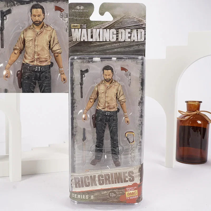 The Walking Dead PVC Action Figure Set - Abraham Ford, Rick Grimes & The Governor Models 6 Styles