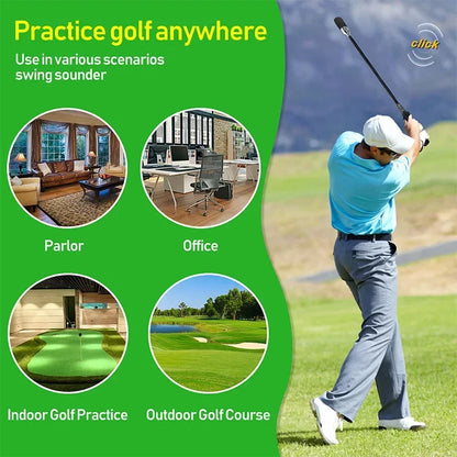 PGM Golf Swing Trainer – Indoor & Outdoor Practice Stick with Hand Grip TA031