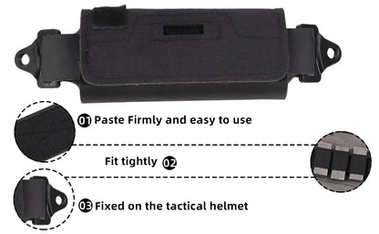 BOOIU Tactical Helmet Counterweight Bag – Balance Kit with 5 Counter Blocks for OPS FAST PJ MH Helmets